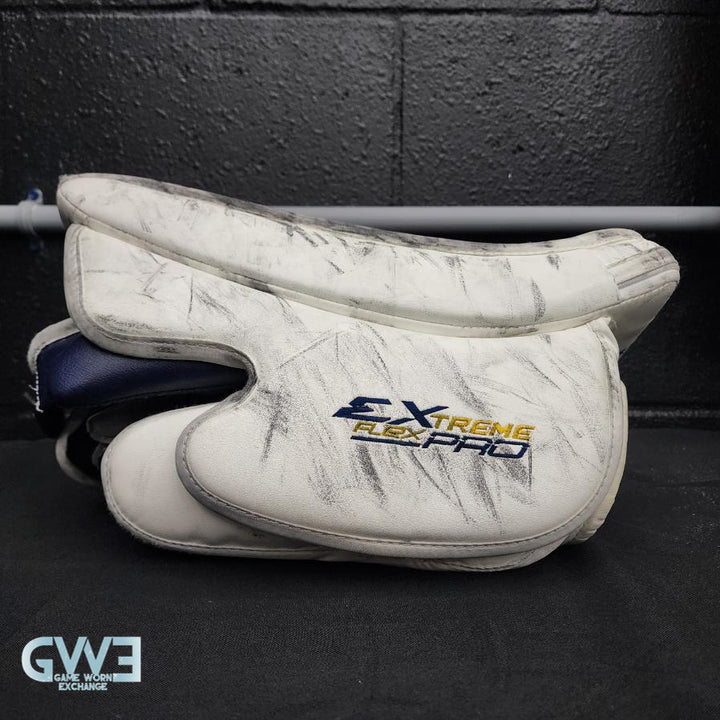 Ryan Miller Game Worn Used Goalie Glove and Blocker 2013-14 Buffalo Sabres and St. Louis Blues AS-02959 - SOLD