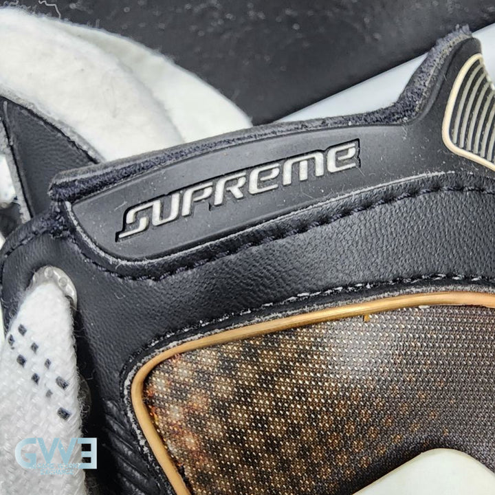 Ryan Miller Game Worn Used Goalie Skates 2009-10 and Game Issued Reebok Stick 2013-14 Buffalo Sabres - AS-02960 - SOLD