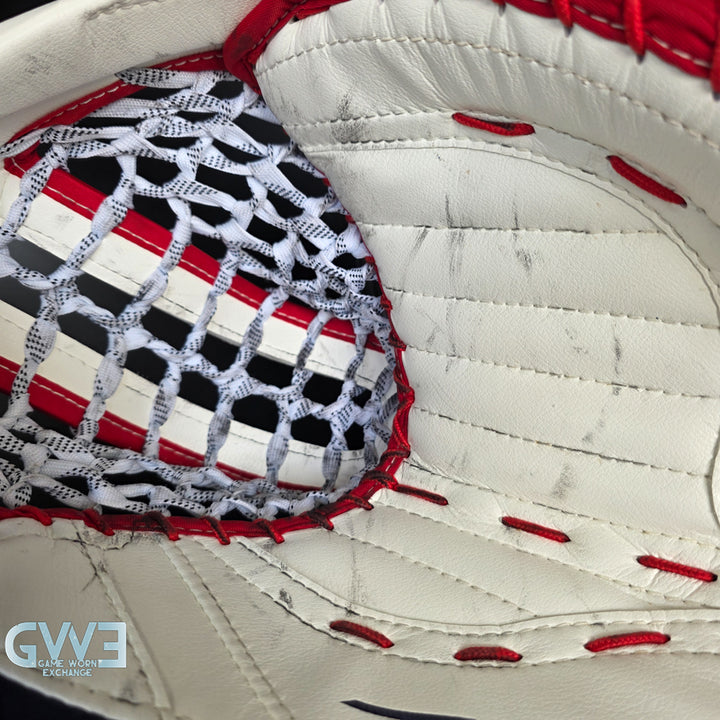 Sergei Bobrovsky Game Used Goalie Pads 2023-24 Stanley Cup Winning Season Florida Panthers Autographed Signed True Lefevre HRZDUS PX4 AS-03241