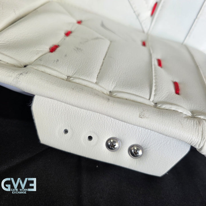 Sergei Bobrovsky Game Used Goalie Pads 2023-24 Stanley Cup Winning Season Florida Panthers Autographed Signed True Lefevre HRZDUS PX4 AS-03241