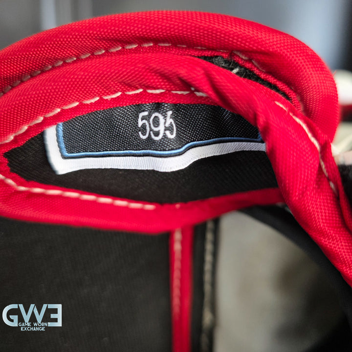 Sergei Bobrovsky Game Used Goalie Pads 2023-24 Stanley Cup Winning Season Florida Panthers Autographed Signed True Lefevre HRZDUS PX4 AS-03241