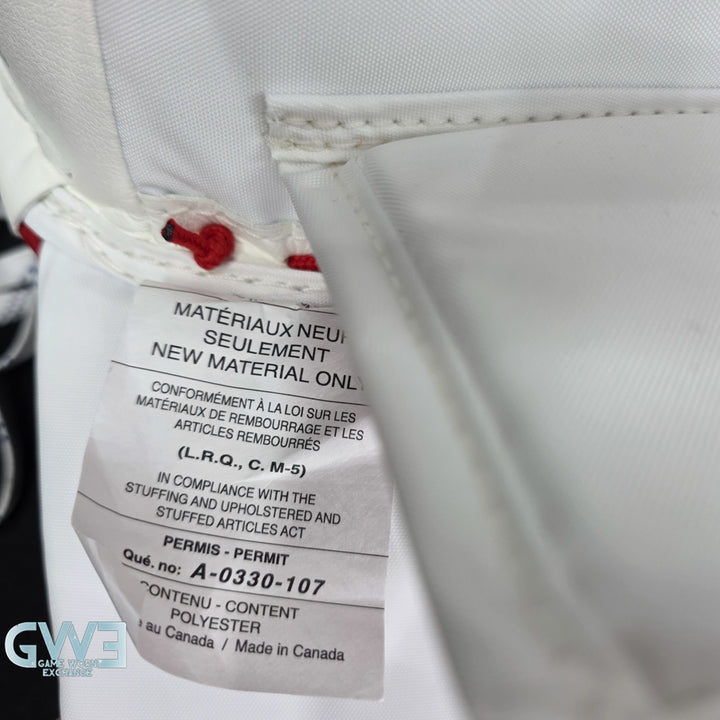 Sergei Bobrovsky Game Issued Used Goalie Pads 2025-26 Florida Panthers True Lefevre HRZDUS L95 Inscription 11-29 K Whitmore NHL AS-02978