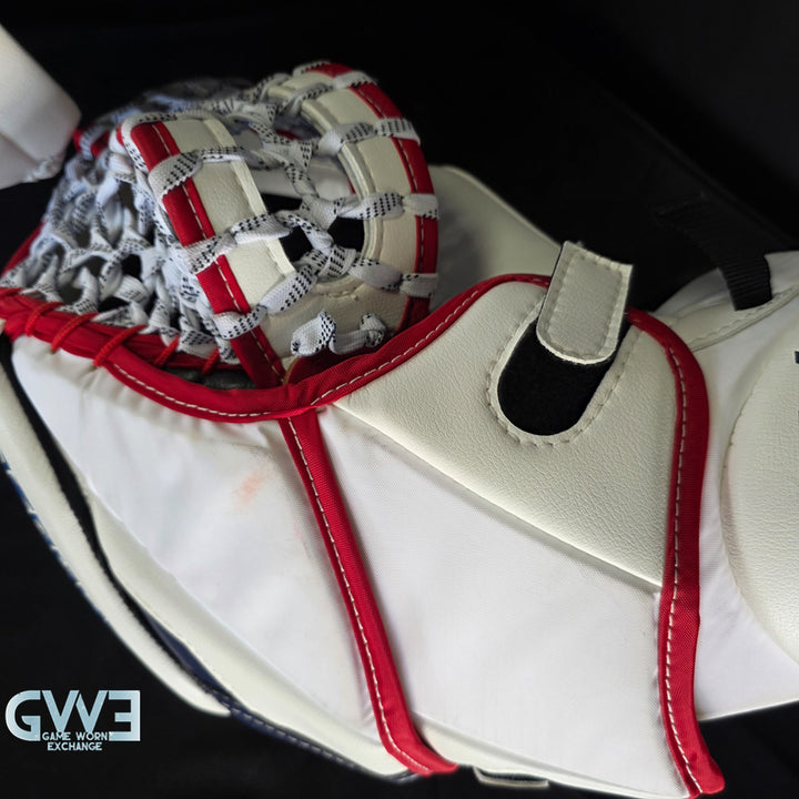 Sergei Bobrovsky Game Used Goalie Pads 2023-24 Stanley Cup Winning Season Florida Panthers Autographed Signed True Lefevre HRZDUS PX4 AS-03241