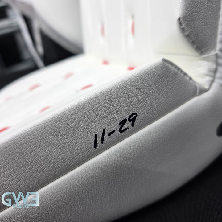 Sergei Bobrovsky Game Issued Used Goalie Pads 2025-26 Florida Panthers True Lefevre HRZDUS L95 Inscription 11-29 K Whitmore NHL AS-02978