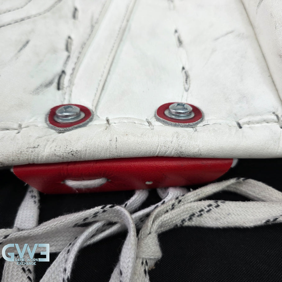 Sergei Bobrovsky Goalie Pads Set Game Used Columbus Blue Jackets 11-26-2018 CCM Extreme Flex 4 AS-02979