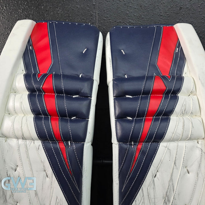 Sergei Bobrovsky Goalie Pads Set Game Used Columbus Blue Jackets 11-26-2018 CCM Extreme Flex 4 AS-02979