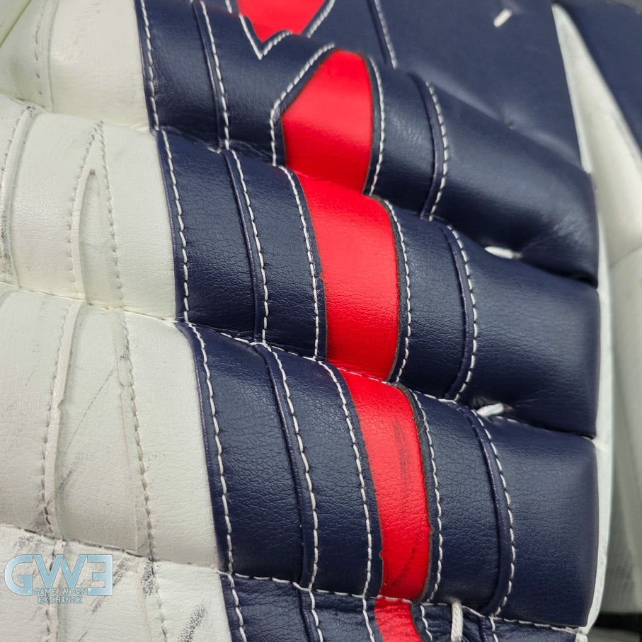 Sergei Bobrovsky Goalie Pads Set Game Used Columbus Blue Jackets 11-26-2018 CCM Extreme Flex 4 AS-02979