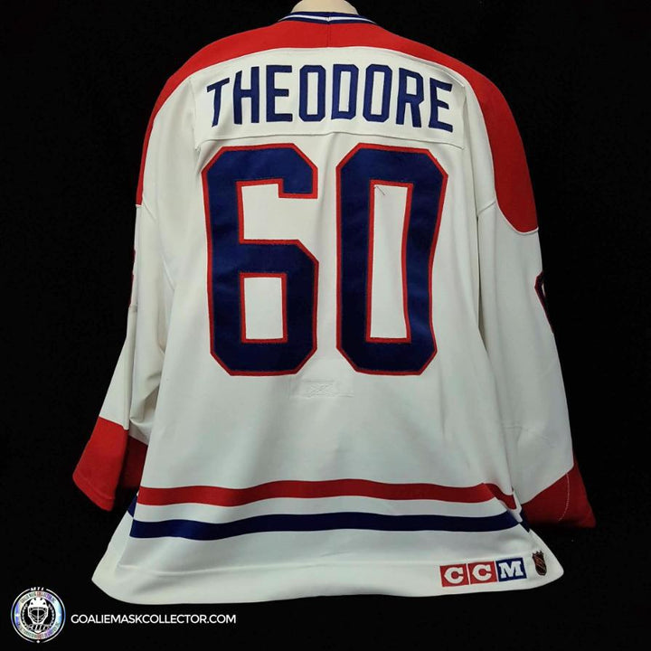 Jose Theodore Game Worn Jersey 2000 Montreal Canadiens - SOLD