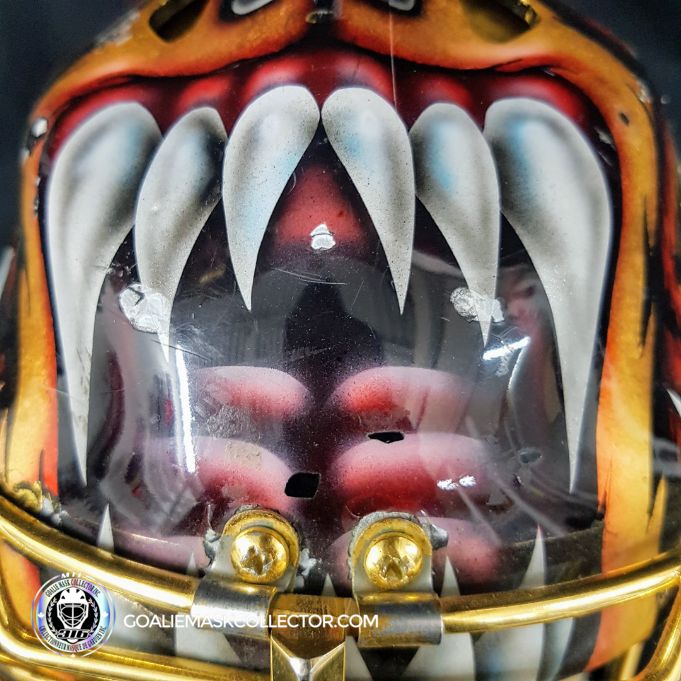 Tuukka Rask Game Worn Goalie Mask Boston Bruins 2008 to 2011 Photomatched Made by Dom Malerba and Ron Slater - SOLD