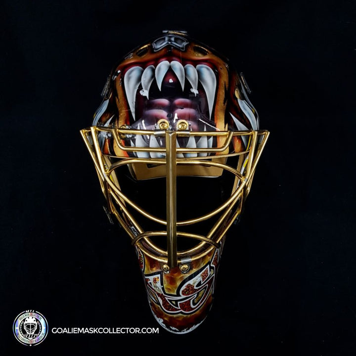 Tuukka Rask Game Worn Goalie Mask Boston Bruins 2008 to 2011 Photomatched Made by Dom Malerba and Ron Slater - SOLD