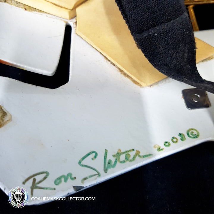 Tuukka Rask Game Worn Goalie Mask Boston Bruins 2008 to 2011 Photomatched Made by Dom Malerba and Ron Slater - SOLD