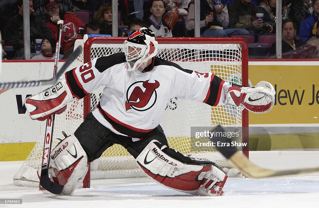 Martin Brodeur Game Model Signed Blocker CCM  New Jersey Devils AS-03060