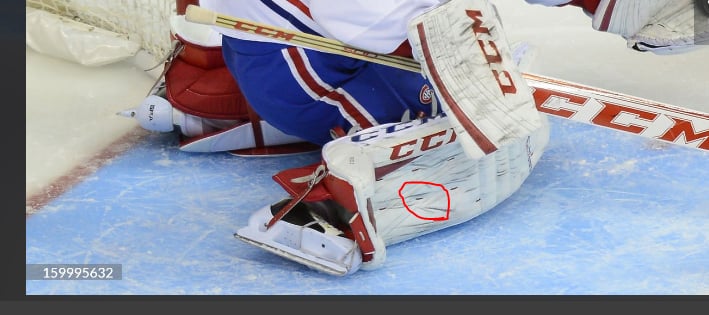 Carey Price Game Playoffs Worn Goalie Pads Set CCM + RBK Chest Protector 2012-13 Montreal Canadiens + Practice Worn Glove & Blocker Bauer AS-02961