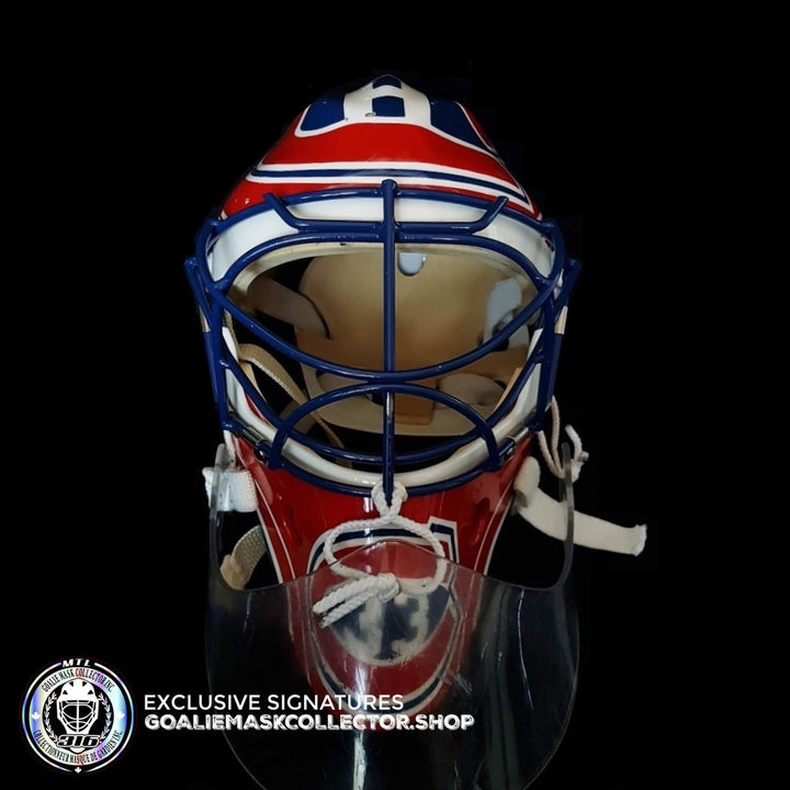 PATRICK ROY PRACTICE WORN GOALIE MASK "NOT GAME" USED MONTREAL CANADIENS 1994 LEFEBVRE SHELL - SOLD