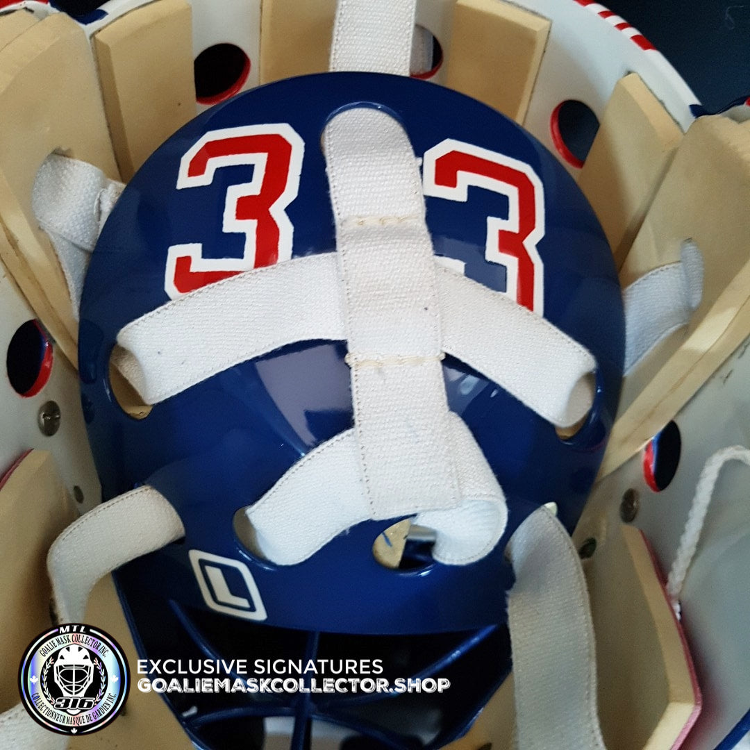 PATRICK ROY PRACTICE WORN GOALIE MASK "NOT GAME" USED MONTREAL CANADIENS 1994 LEFEBVRE SHELL - SOLD